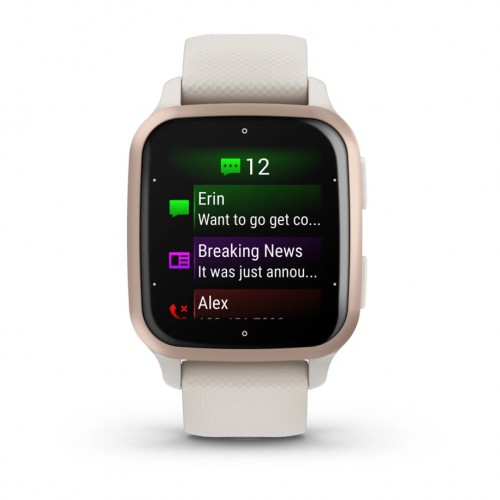 Garmin Venu Sq 2 Music Ivory/Peach Gold